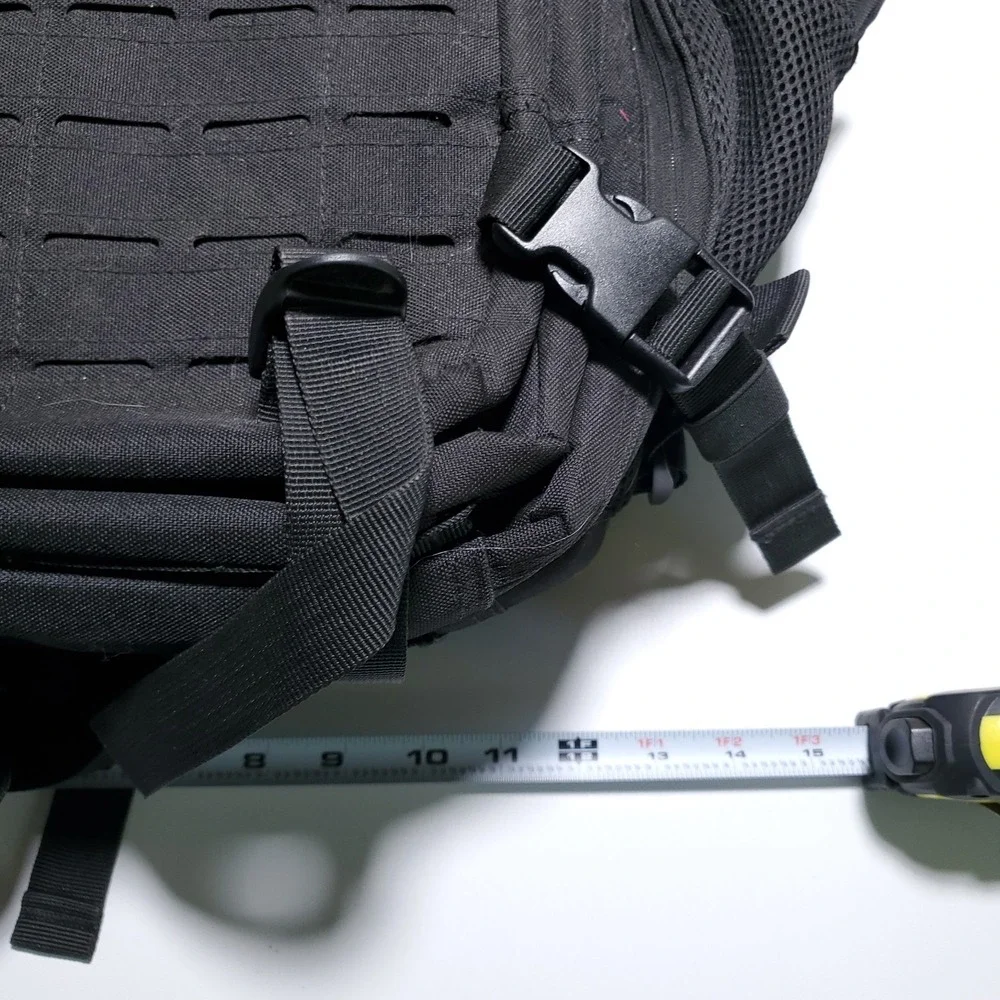 Built For Athletes 45L Large Black Hero Backpack Bookbag Tactical